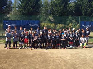 ナダルのテニスアカデミー、日本でジュニア選手向けのクリニック開催 画像