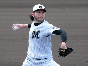 ロッテ・石川歩が2年ぶり完投勝利…開幕3連勝に「とりあえず昨年の勝ち星に並んだ」 画像