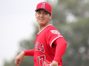 大谷翔平、フリー打撃に初登板…捕手は修正能力に驚愕「素晴らしいスライダー」 画像
