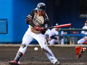 日本ハム・清宮幸太郎が初出塁＆2打席連続四球 画像