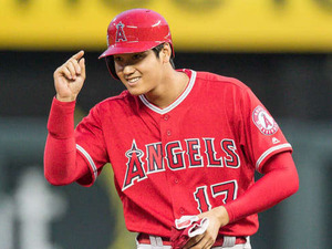 大谷翔平、第2打席は空振り三振…2回にメジャー初二塁打で先発7戦連続安打 画像