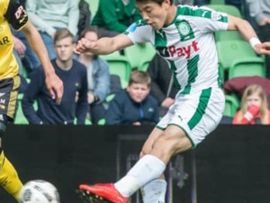 【動画】フローニンゲン・堂安律、また左足炸裂！今季8ゴール目もゴラッソだ 画像