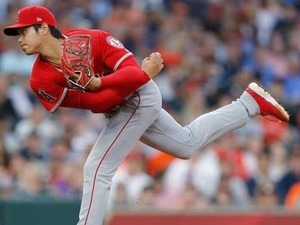 大谷翔平、3勝目逃すも163キロ連発に米記者驚嘆「何回投げた？」「彼は非現実的」 画像