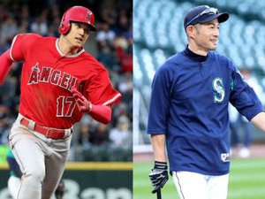 大谷翔平がイチロー“御前試合”に緊張「野球教室にきた小学生がすごく張り切った」 画像