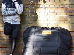 小径車向けの肉厚パッド入り収納用バッグ「耐衝撃輪行キャリングバッグミニ」発売 画像