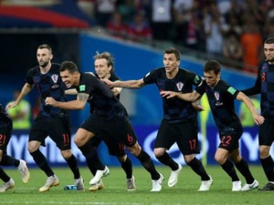 クロアチア、W杯準決勝進出！ロシアとの死闘をPK戦で制す 画像