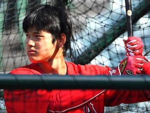また「大谷伝説」…打撃練習で183M弾!? 本拠スコアボード直撃に記者唖然 画像
