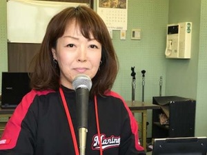 ロッテ・谷保恵美さん、場内アナウンス1500試合連続担当「本当に嬉しく思います」 画像