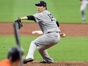 田中将大、米通算117試合目で700奪三振到達…ヤンキース史上24人目 画像