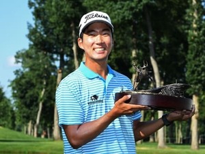 マイケル・キムが大会記録樹立でツアー初優勝と全英オープン切符 画像