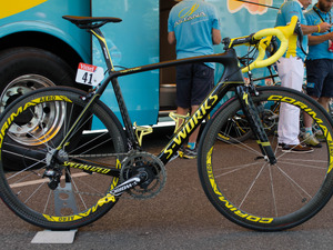 【ツール・ド・フランス14】最終日に登場した各賞ジャージのスペシャルペイントバイク 画像