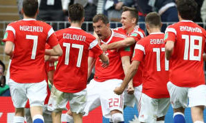 W杯開幕！注目の開幕戦はロシアがサウジアラビアに衝撃の大勝 画像