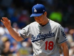 前田健太、4回途中3失点で勝敗つかず…ドジャースは9回逆転でカブスに勝利 画像