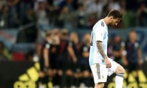 アルゼンチンが崩壊、クロアチアに歴史的惨敗でW杯敗退の危機に 画像