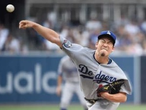 前田健太、6回途中1失点の好投で6勝目…チームは地区首位に0.5差に迫る 画像