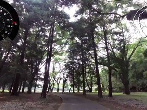 【津々見友彦の6輪生活・番外編】ガーミンのアクションカメラ「VIRB-J」徹底利用、タイムラプスと通常動画を比較してみる 画像