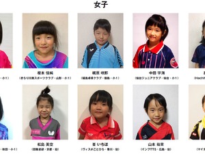 日本初のU-7卓球選手特別強化プログラムとして「強化合宿」を実施 画像