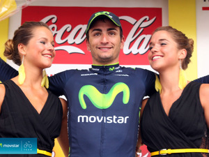 【ブルゴス一周14】ブエルタ前哨戦、第1ステージでモビスターのロバトが亡き友に捧げる勝利 画像