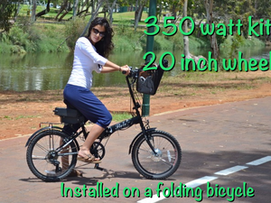 簡単キットで愛車を電動自転車に 画像