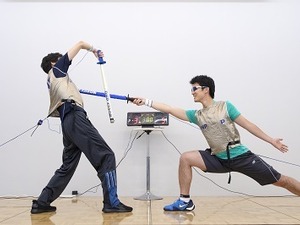 誰でも簡単・安全に楽しめる「スマートフェンシング」開発…大日本印刷 画像