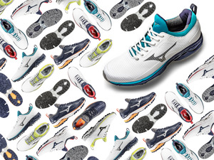 ミズノ、フィット感を追求したスパイクレスゴルフシューズ「WAVE CADENCE SPIKELESS」発売 画像