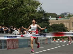 中村匠吾がMGC優勝「40kmで仕掛けるのがベストだと判断した」 画像