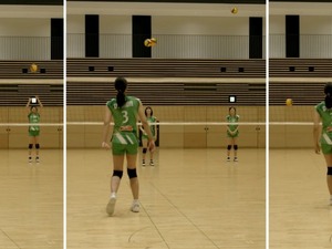JTマーヴェラス選手たちが「バレーボール部員なら誰もがやった遊び」に本気で挑戦　スゴ技の数々は必見 画像
