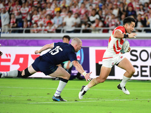 スコットランド戦POMは福岡堅樹！プレゼンターは大坂なおみ　錦織圭も応援 画像