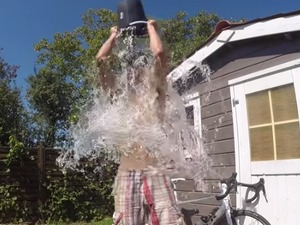 別府史之もアイスバケツチャレンジ！ 画像