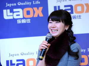 福原愛のSNSにくまモンが登場　現役時代のモノマネに「似てる」 画像