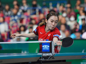 石川佳純がシングルス代表入り、確定後は号泣　平野美宇と最終戦まで争う 画像