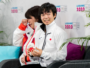 鍵山優真がユース五輪で逆転金メダル　表彰台からの眺めに「こんなにも応援してくれた人がいたんだ」 画像