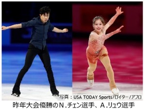 ISU欧州、四大陸選手権などフィギュアスケート選手権をJ SPORTSが放送 画像