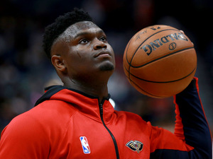 ザイオン・ウィリアムソンの圧倒的パワー　NBA若手球宴でゴールを破壊 画像