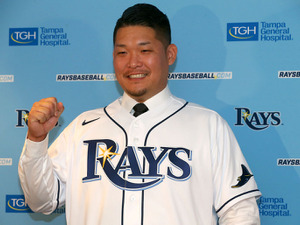 筒香嘉智は「レイズの成功を大きく左右する」　MLB公式サイトが注目 画像