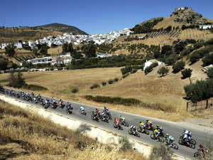 【ブエルタ・ア・エスパーニャ14】ティンコフ・サクソの横風攻撃「誰が遅れたのか情報が必要だった」コンタドール 画像