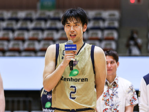 琉球・福田真生が振り返る4年前の熊本地震　当時は熊本ヴォルターズに所属 「本当に温かく自分たちのことを応援してくれた」 画像