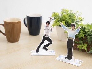 羽生結弦の樹脂製POPスタンド付き「KISS & CRY」発売… 2019－2020シーズンの羽生の全試合をプレーバック 画像