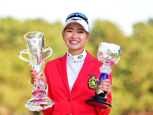 【ゴルフ】原英莉花が国内メジャー2連勝！　群雄割拠の女子ゴルフ界、激化する新ヒロイン争いの行方を占う 画像