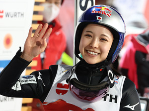 【スキー】高梨沙羅、個人種目初の金メダル獲得へ　1位で予選を通過 画像