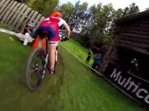 【UCI MTB世界選手権14】XCE世界女王の息遣いが聞こえるオンボード映像 画像