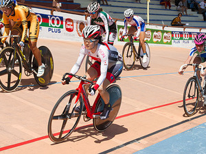 アジア選手権の女子スクラッチで田畑真紀は3位に 画像