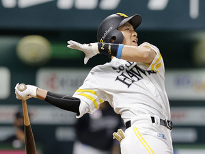【プロ野球／今週の注目打者】9試合連続ヒット中のSB・柳田悠岐　4番出場時のOPSは驚異の1.236 画像
