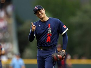 【MLB】球宴で躍動の大谷翔平にタティスJr.やボガーツも賛辞「ただただワオ」「驚かされている」 画像