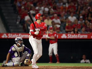 【MLB】大谷翔平、打った瞬間確信の今季36号　登板翌日に飛距離141メートルの衝撃弾は「信じられない」 画像