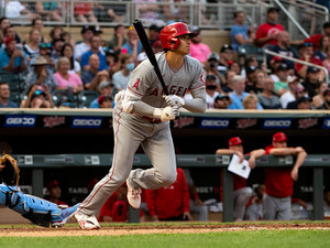 【MLB】月間MVP受賞の大谷翔平、レンジャーズ戦「2番DH」　3本差接近のゲレーロJr.を突き放す38号に期待 画像