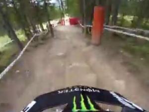 骨折しながら銀メダル！ブライスランドの果敢なダウンヒル…UCI MTB世界選手権14 画像