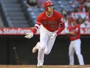 【MLB】大谷翔平、現地アナリストが「ア・リーグMVP候補が放った三塁打は、MLB全体で2番目に多い」と絶賛 画像