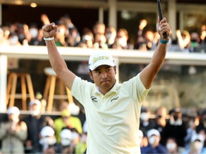 【ゴルフ】「最も素晴らしい1年」「ミッション達成」松山英樹の凱旋優勝を米メディアも称賛 画像