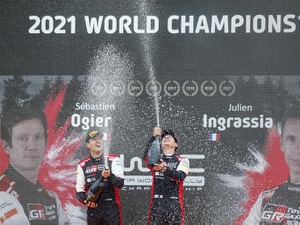 【WRC】トヨタのオジエが8度目のチャンピオン　チームタイトルとW戴冠 画像